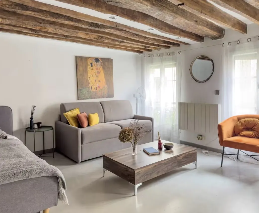 Spacious studio in central Paris — 1